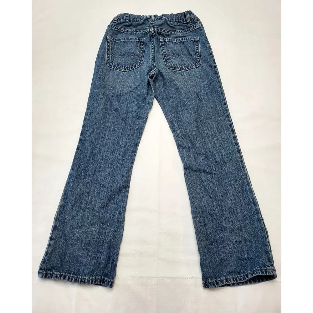 2 Pair-The Children's Place ● Boys Denim Jeans ● Adjustable‎ Waist ● Size 10